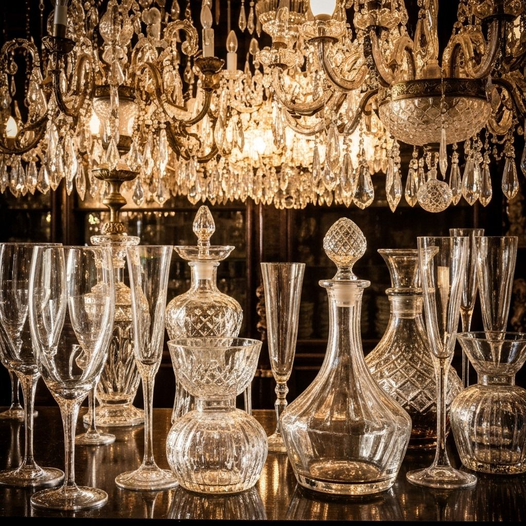 Cristallerie - Achat et estimation d'objets anciens en Nouvelle-Aquitaine